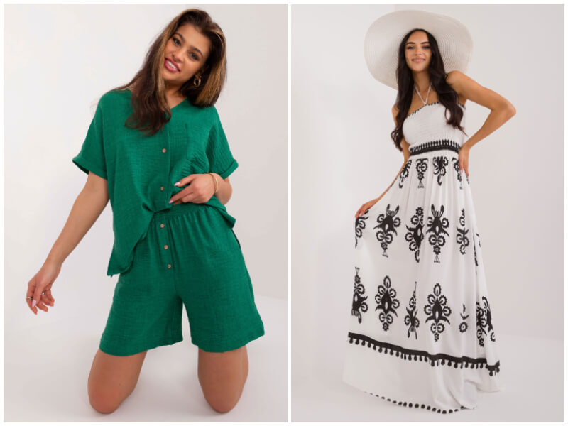 Îmbrăcăminte pentru femei Ptak outlet vs. sortiment en-gros de îmbrăcăminte online.